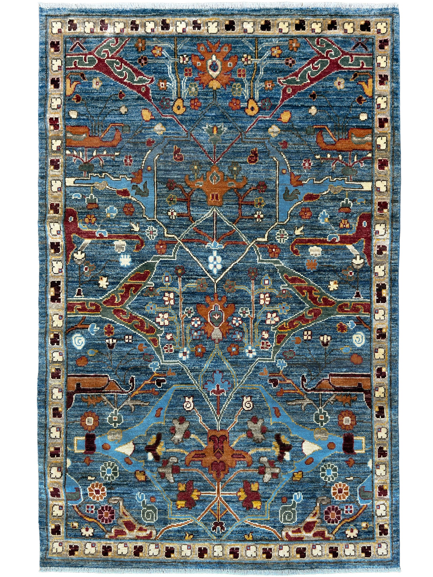 Transitional Bijar 4'1"x5'11"