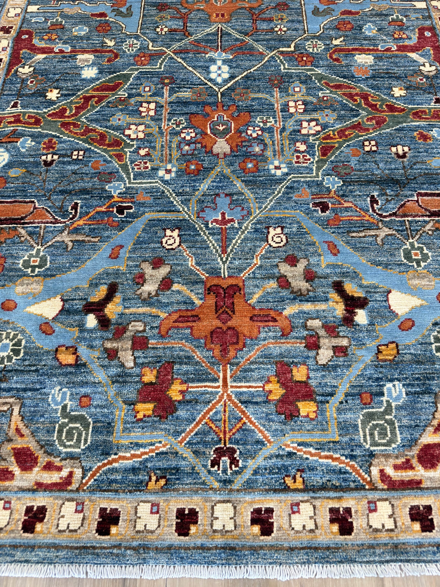 Transitional Bijar 4'1"x5'11"