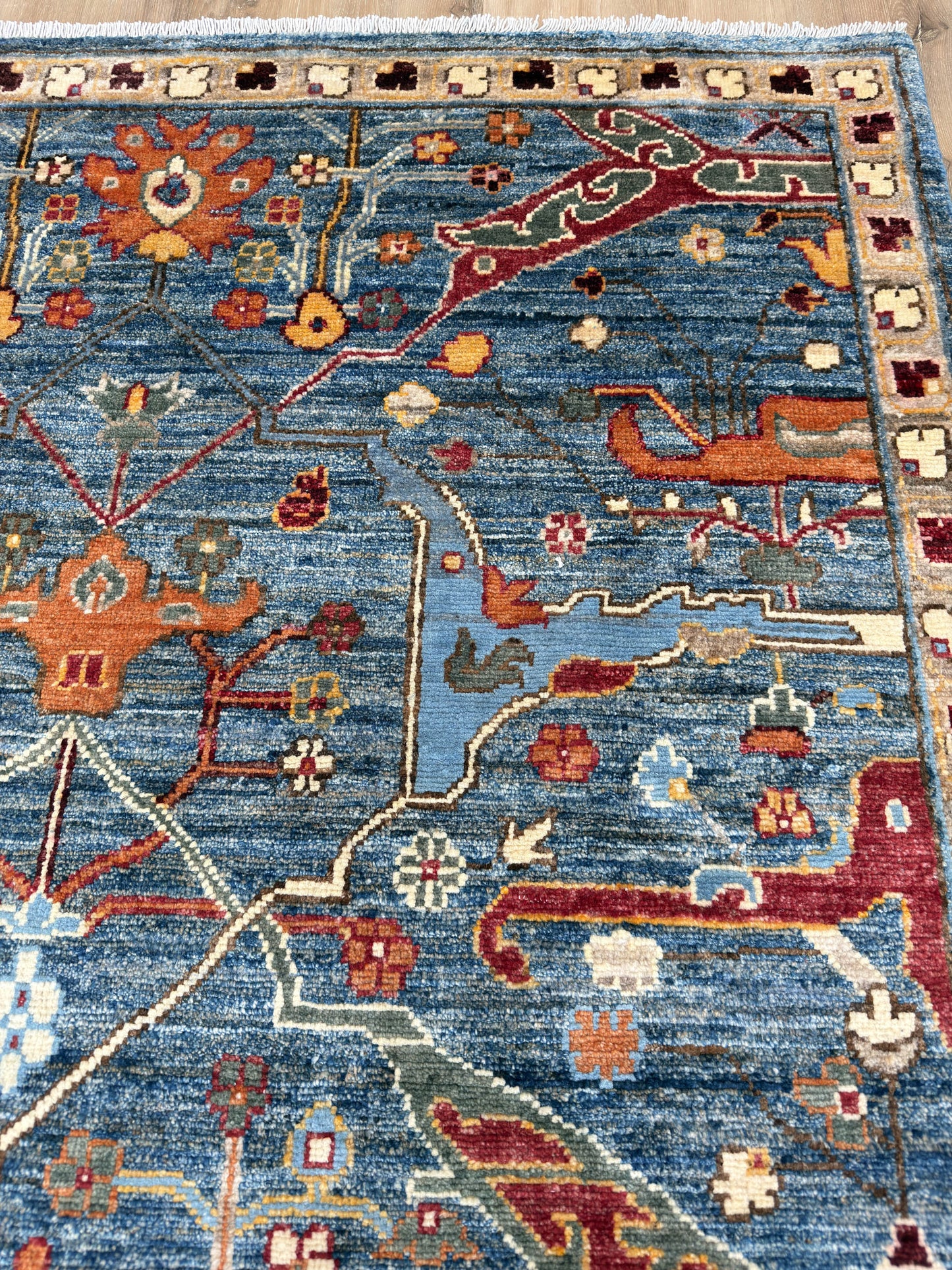 Transitional Bijar 4'1"x5'11"