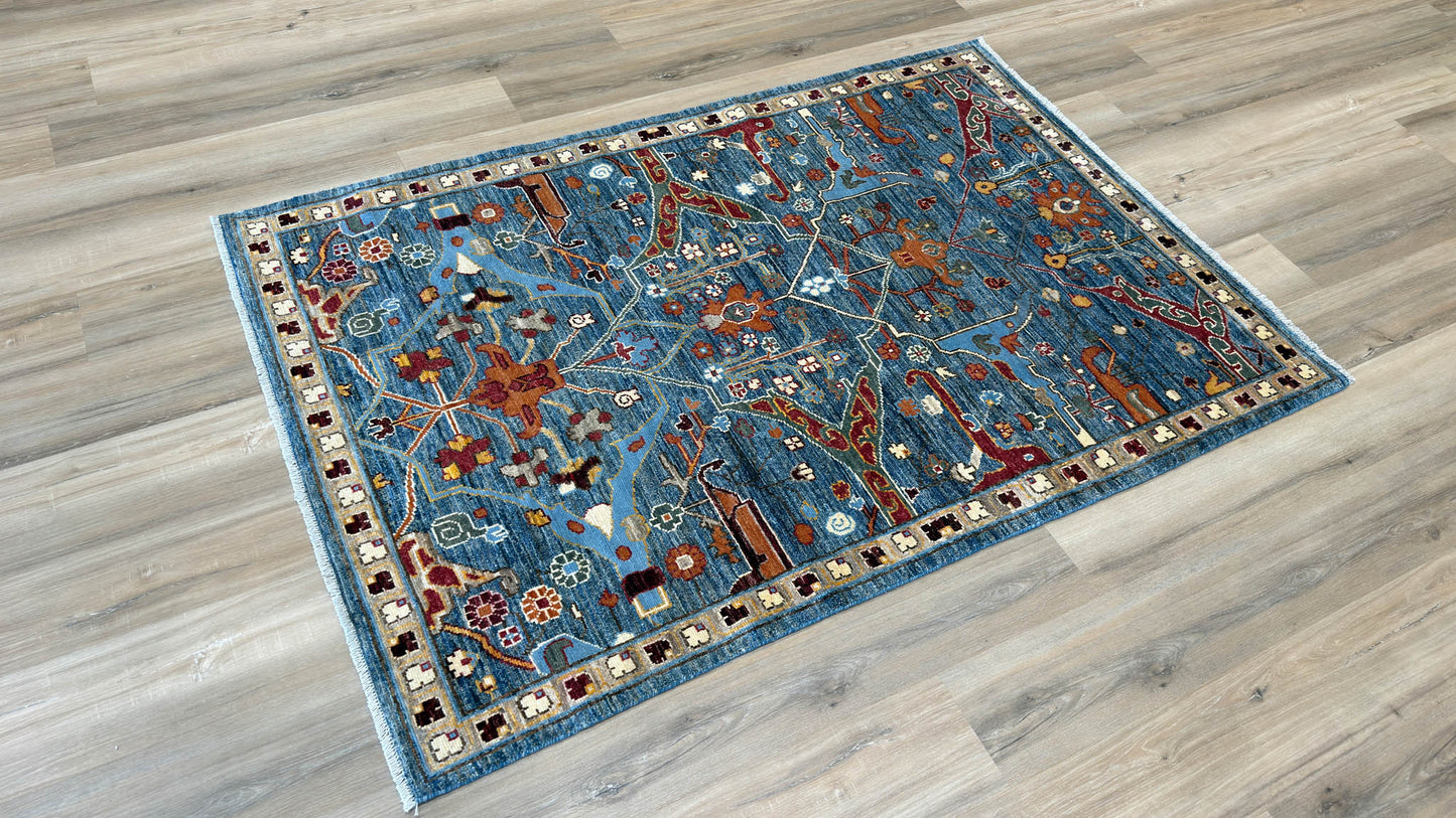 Transitional Bijar 4'1"x5'11"