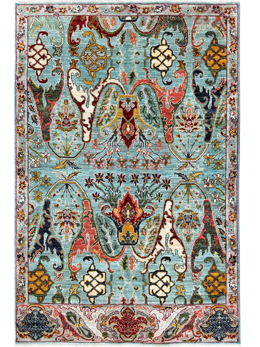 Transitional Bijar 4'2"x6'1"