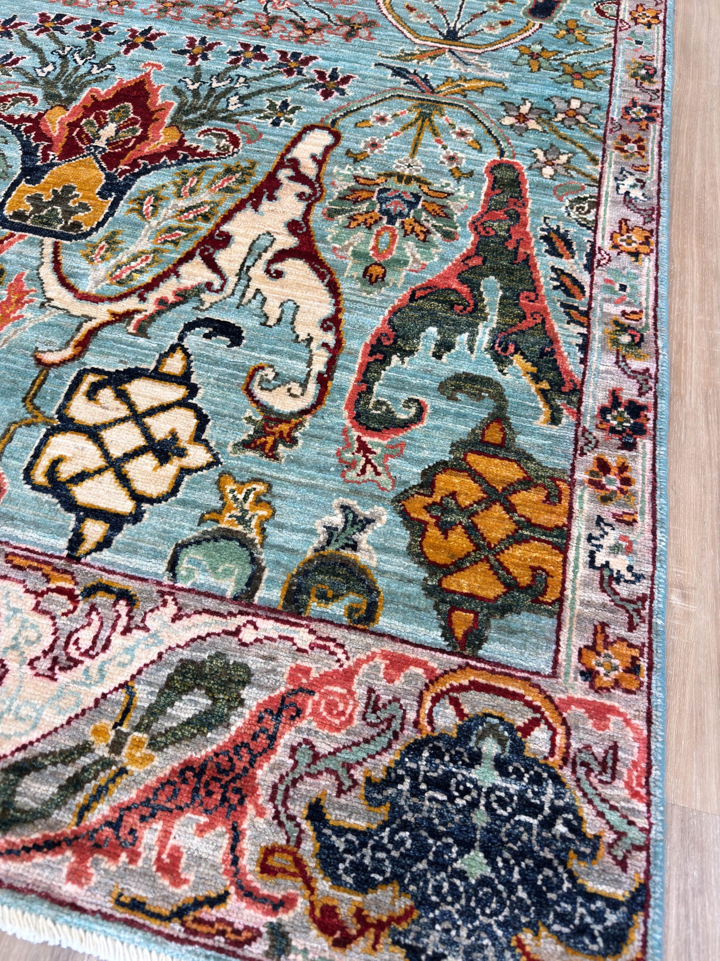 Transitional Bijar 4'2"x6'1"