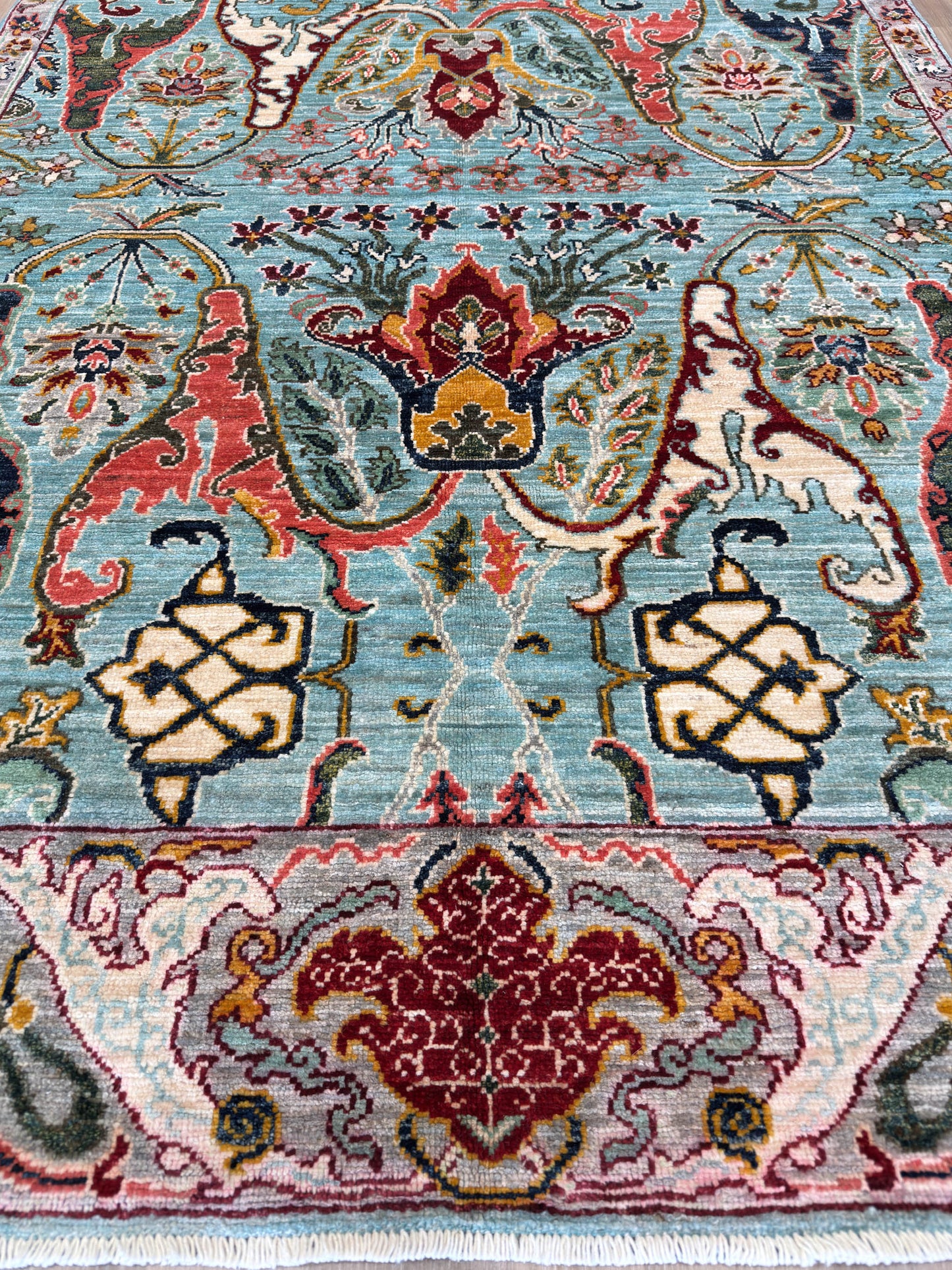 Transitional Bijar 4'2"x6'1"