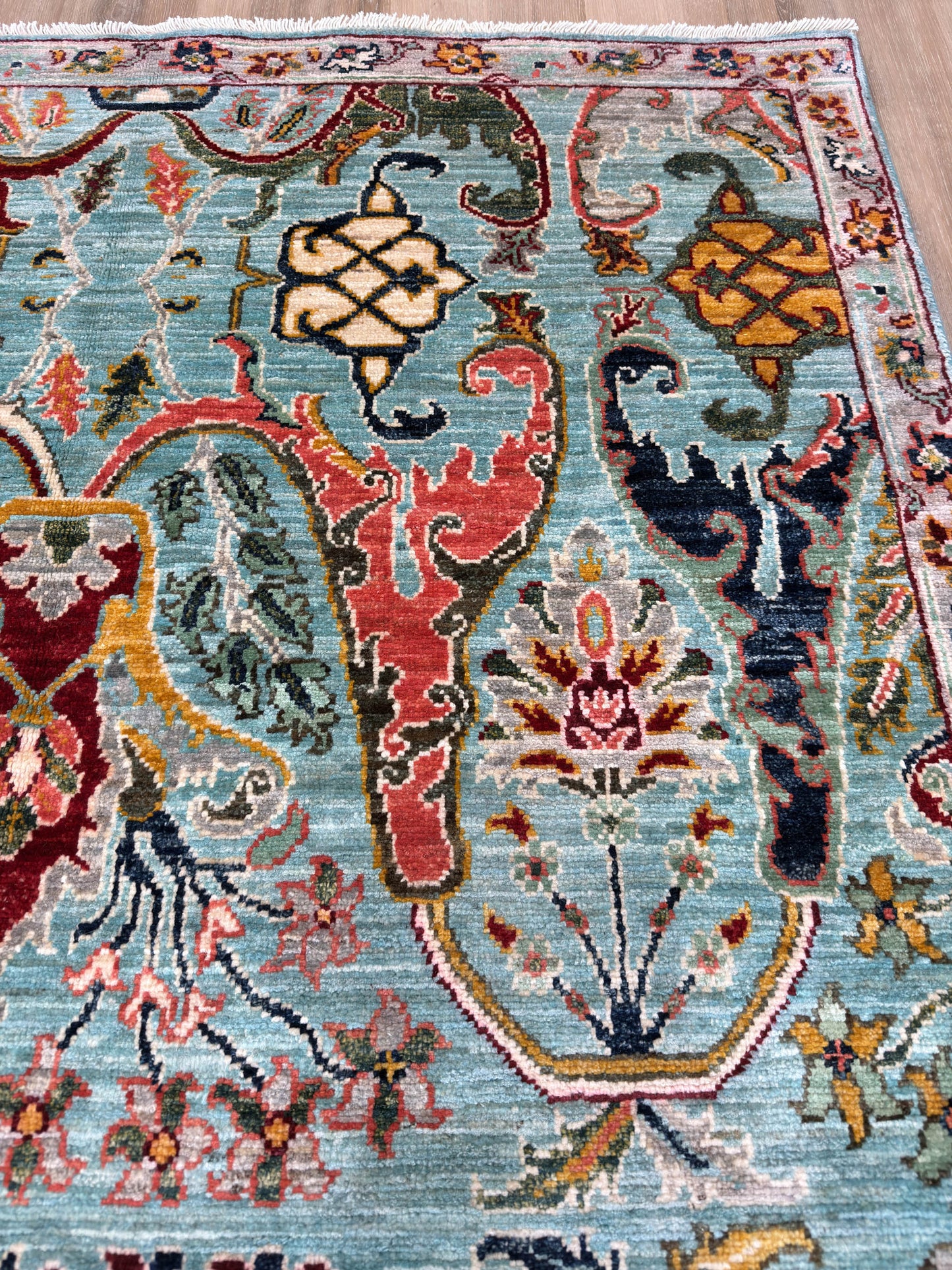 Transitional Bijar 4'2"x6'1"