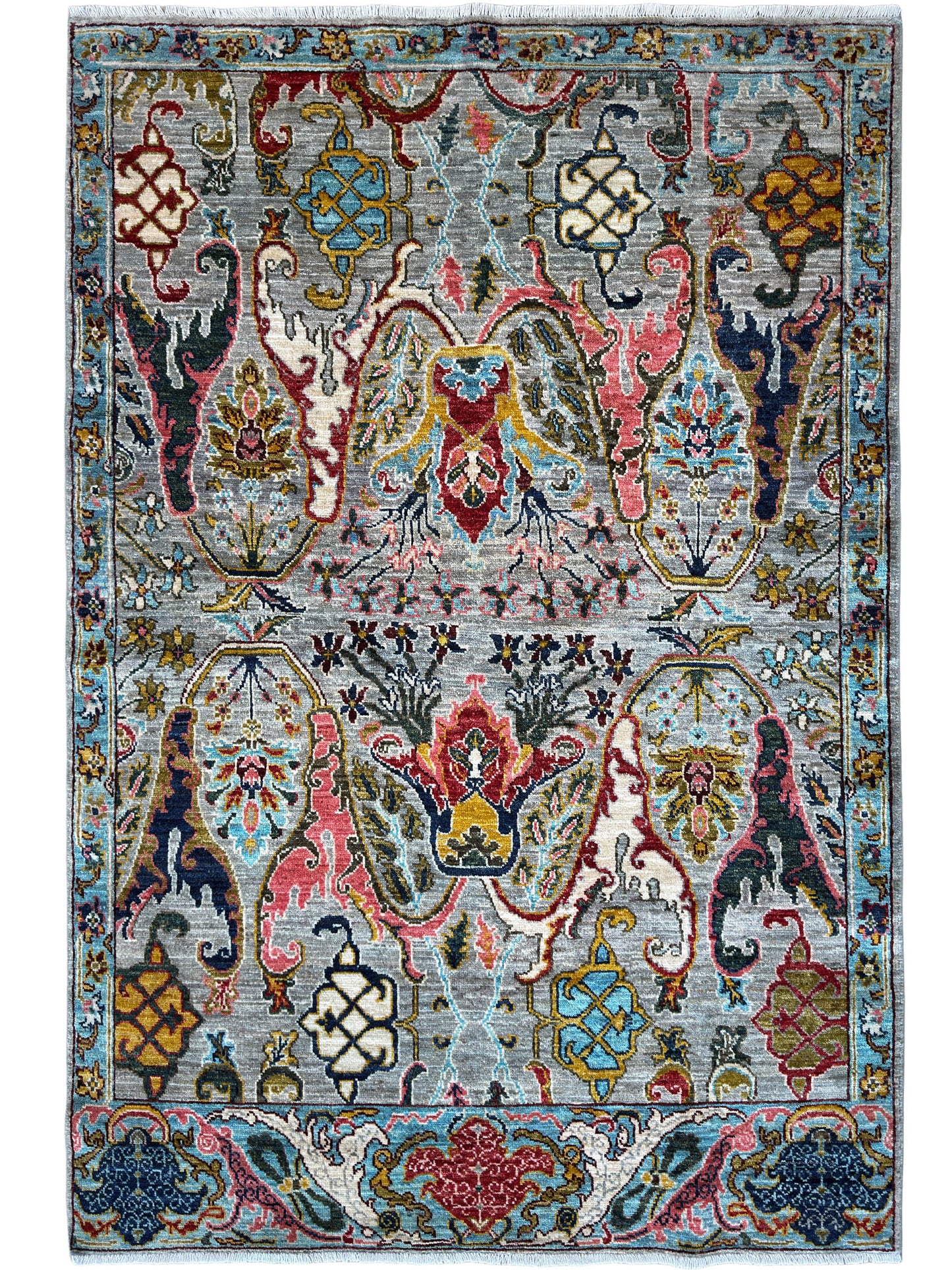 Transitional Bijar 3'11"x5'9"