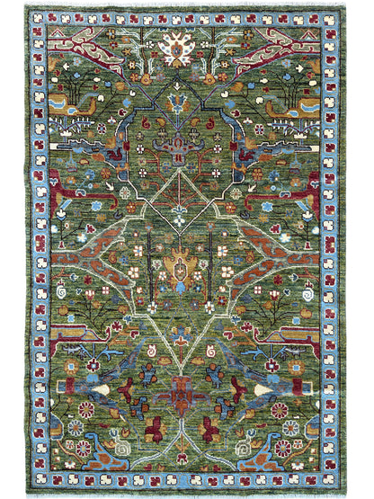 Transitional Bijar 4'0"x6'4"