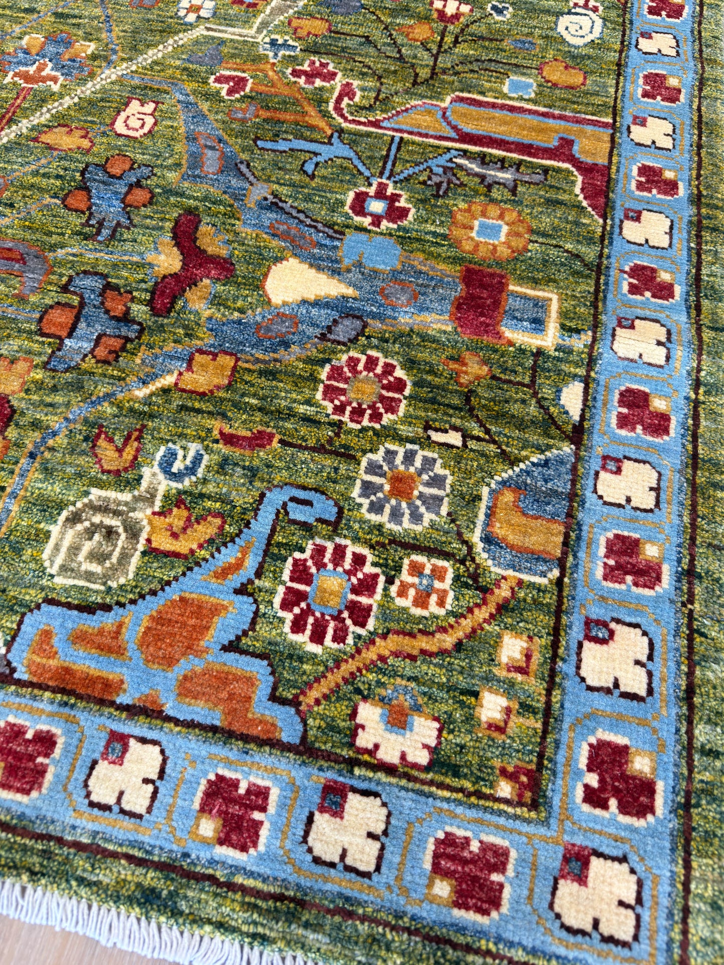 Transitional Bijar 4'0"x6'4"