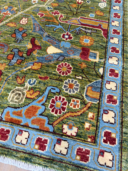 Transitional Bijar 4'0"x6'4"