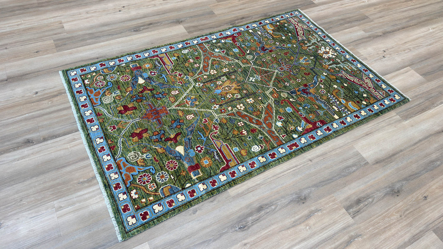 Transitional Bijar 4'0"x6'4"