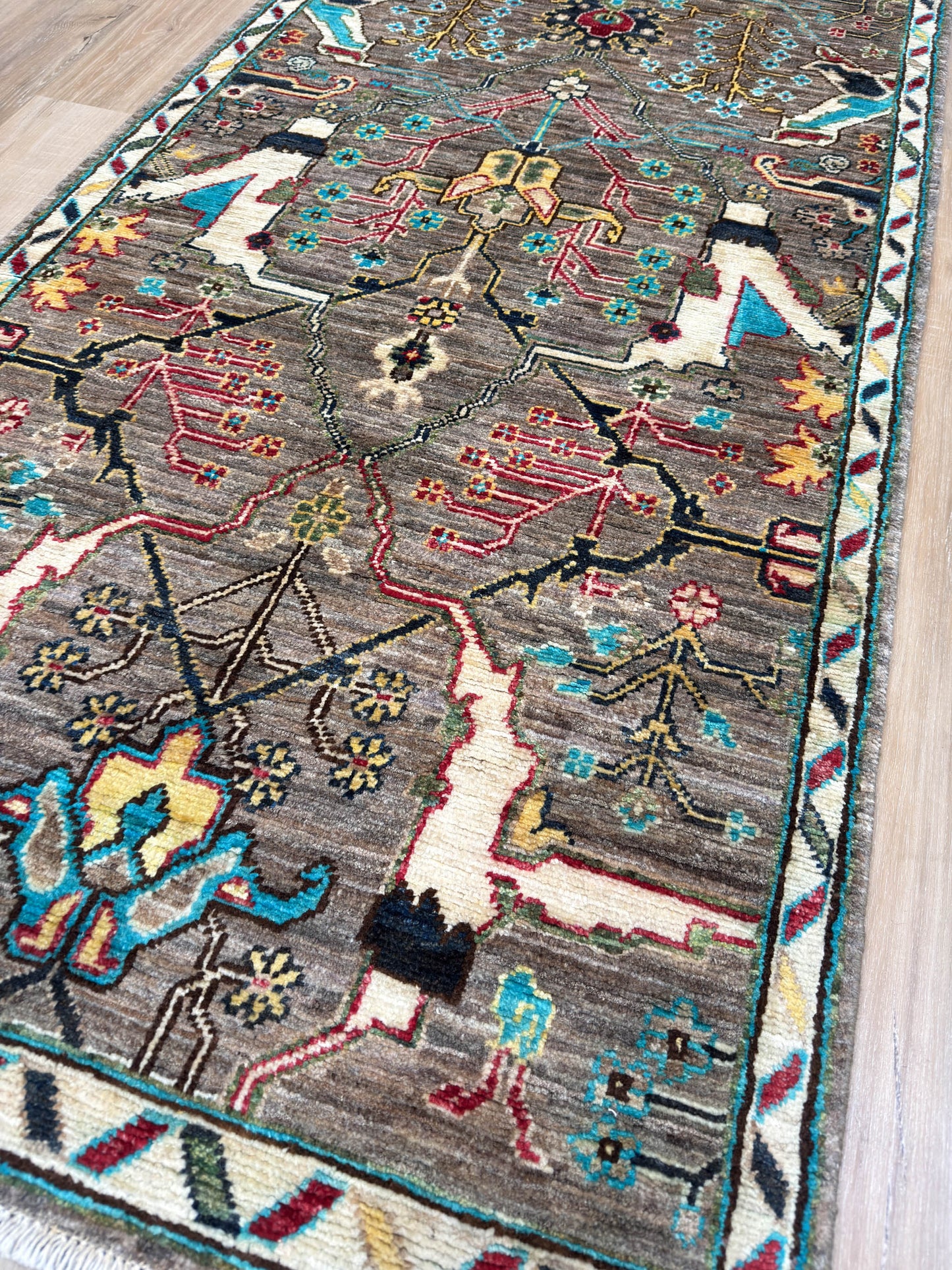 Transitional Bijar 2'9"x10'9"