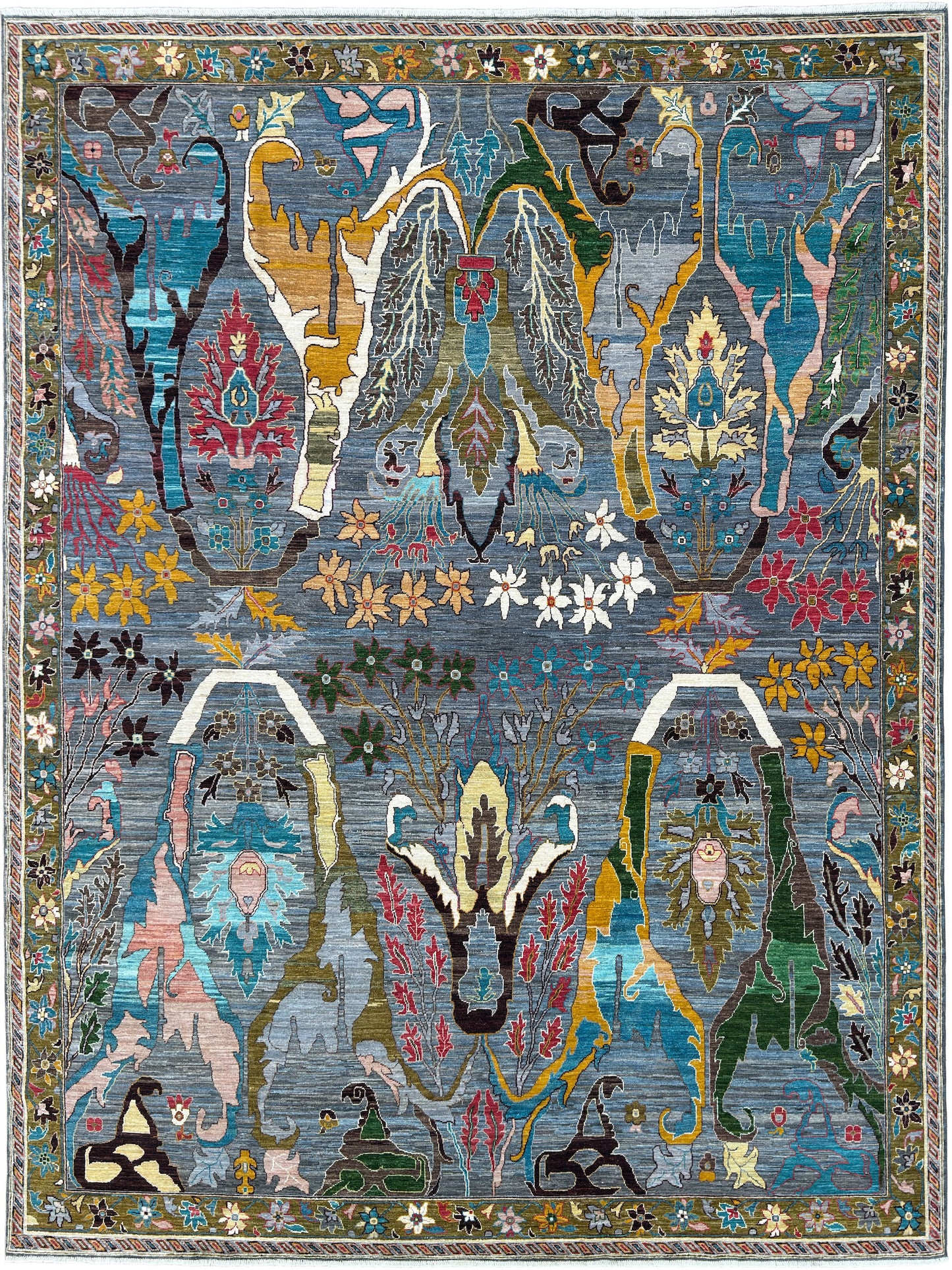 Vintage Look Bijar 8'0"x9'7"