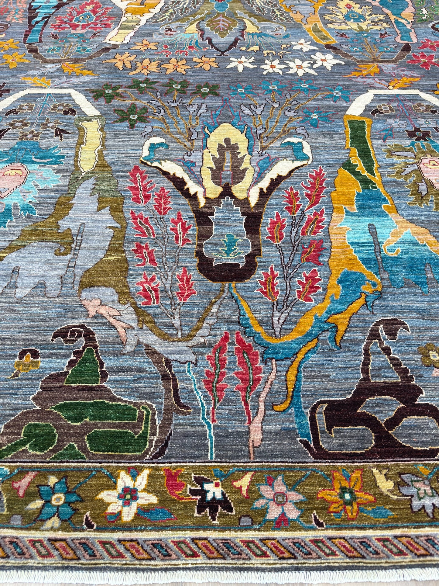 Vintage Look Bijar 8'0"x9'7"