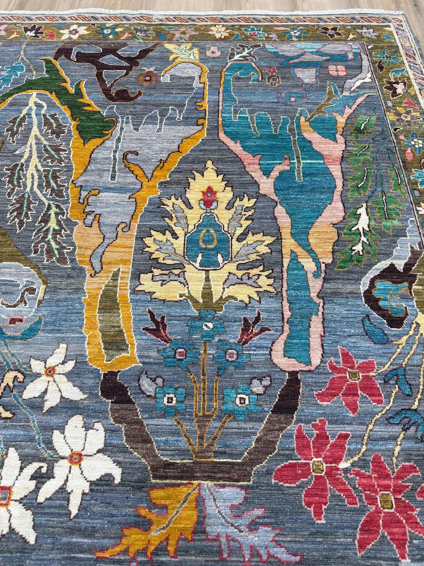 Vintage Look Bijar 8'0"x9'7"