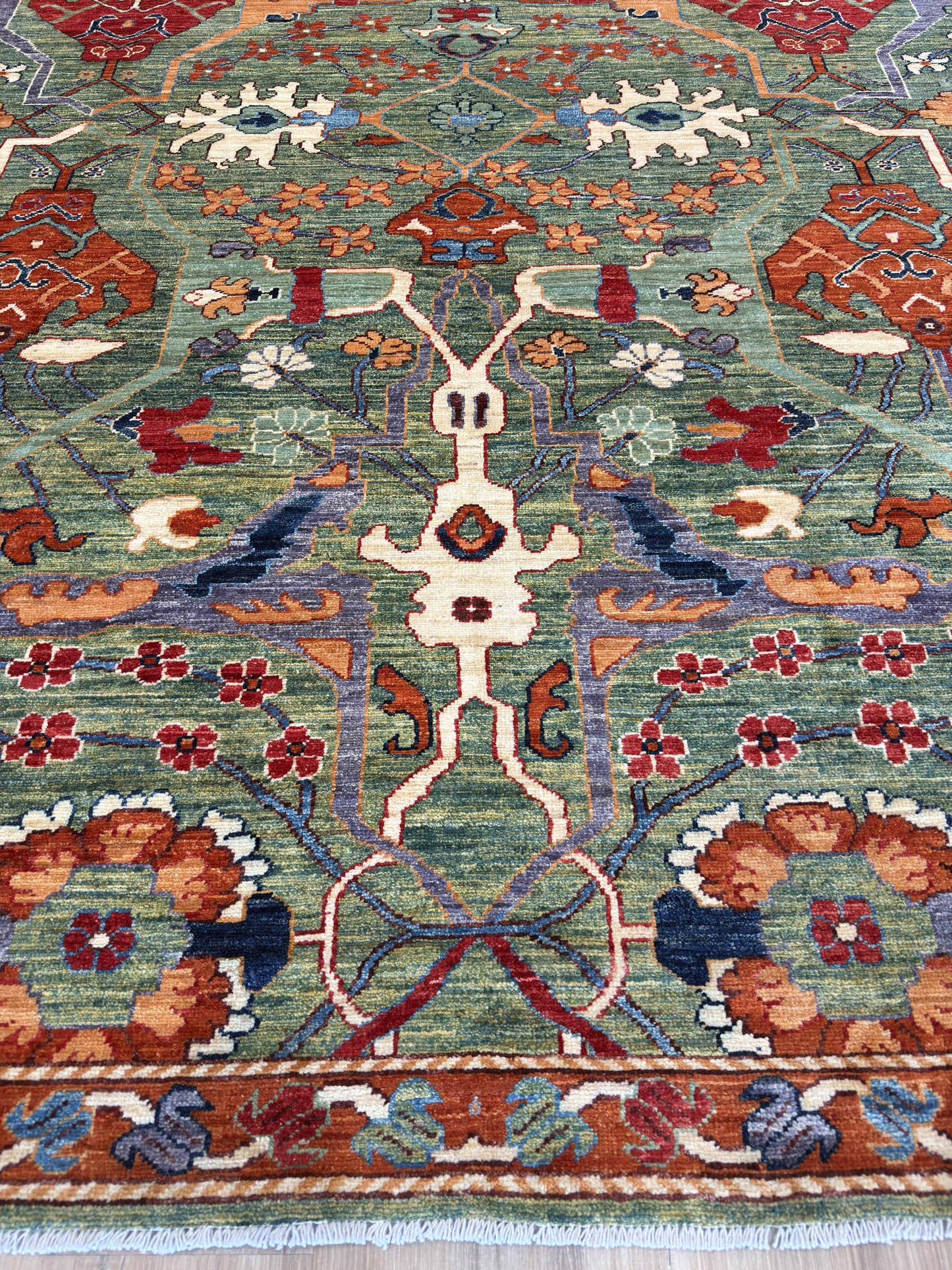 Transitional Bijar 9'1"x11'9"