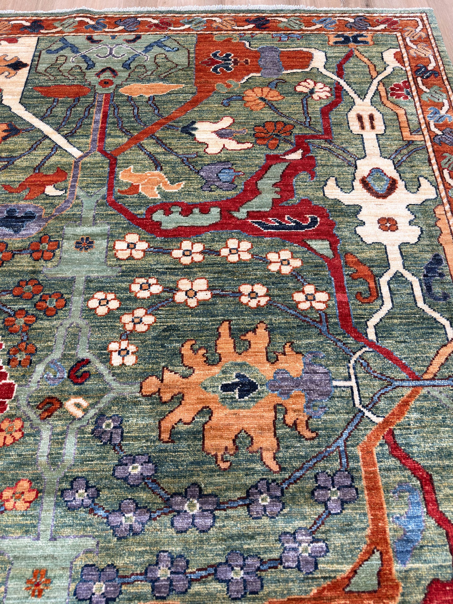 Transitional Bijar 9'1"x11'9"