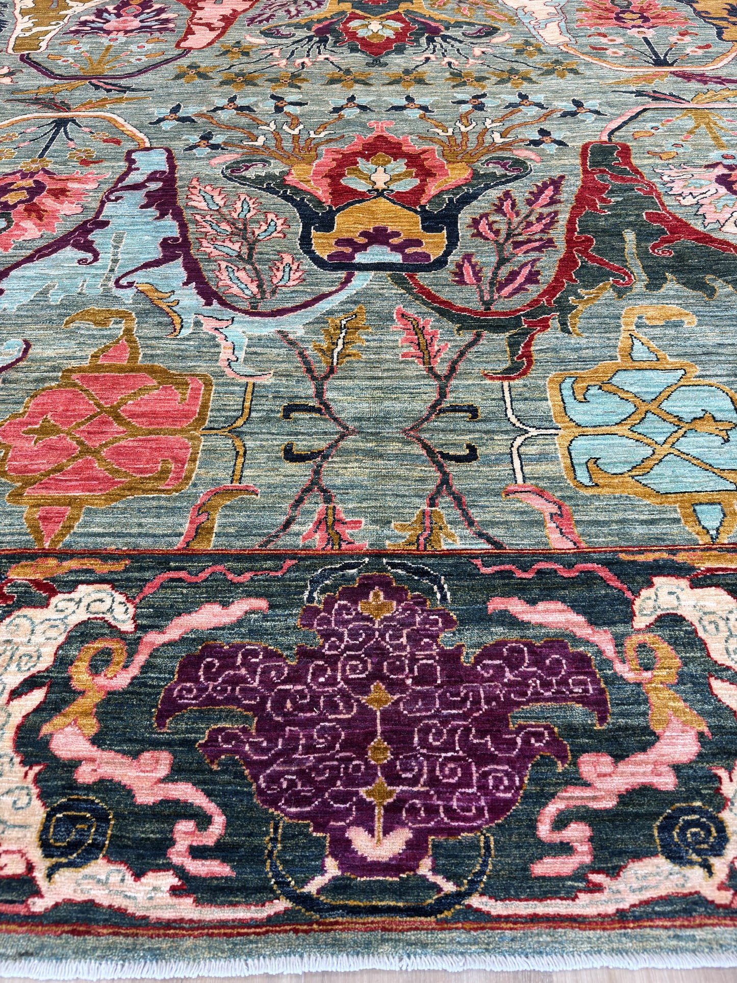 Transitional Bijar 9'2"x11'10"