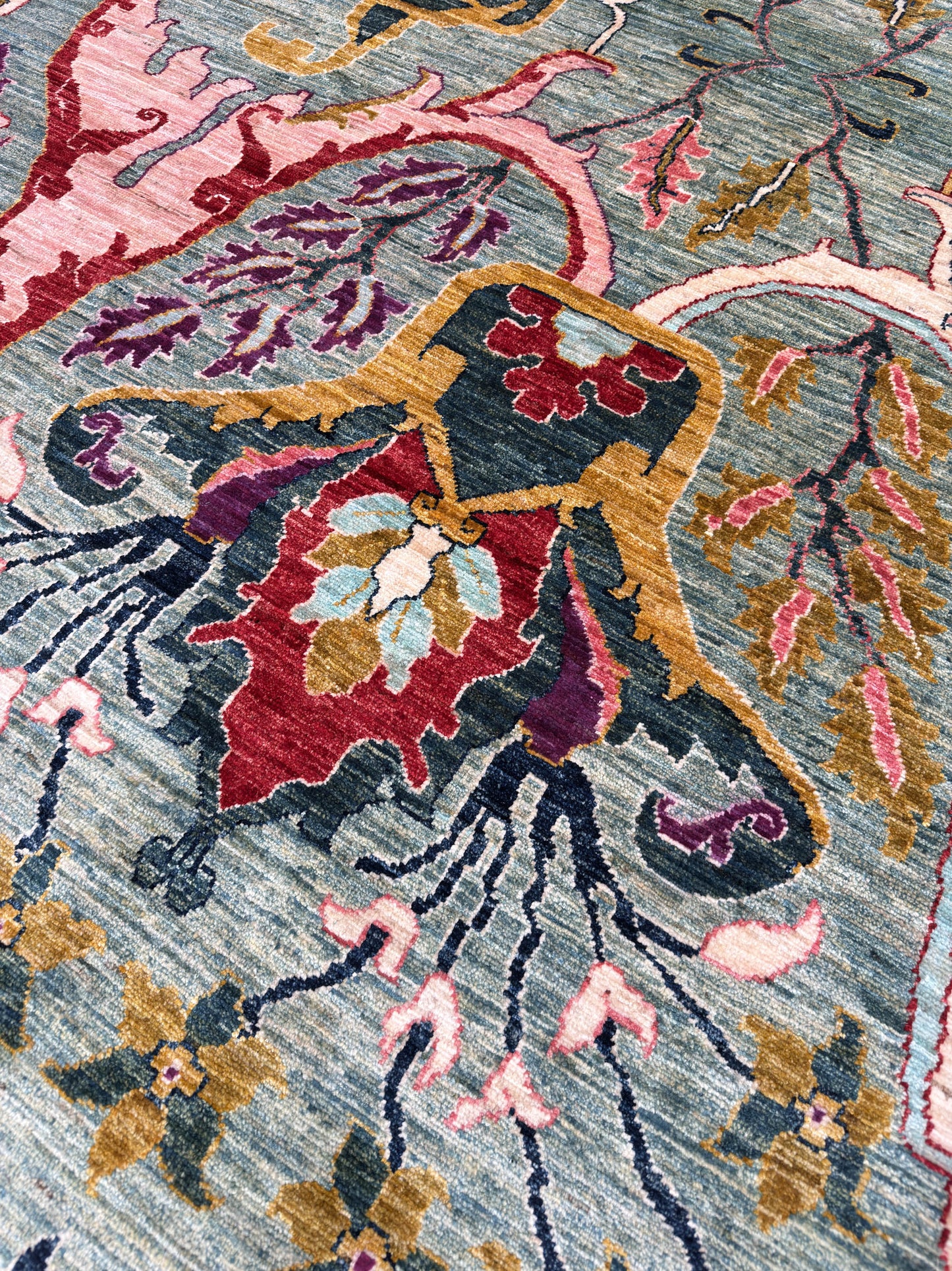 Transitional Bijar 9'2"x11'10"