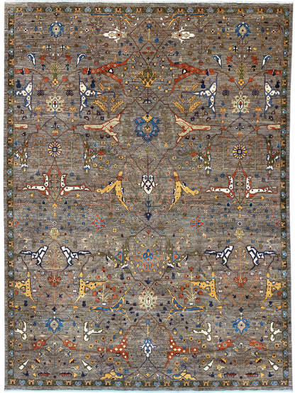 Transitional Bijar 8'11"x12'4"