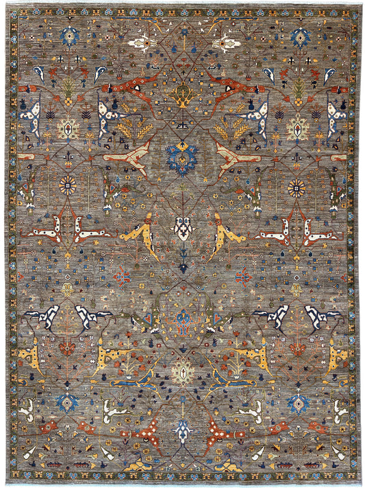 Transitional Bijar 8'11"x12'4"