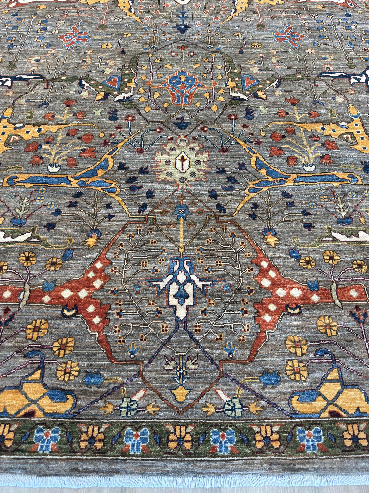 Transitional Bijar 8'11"x12'4"