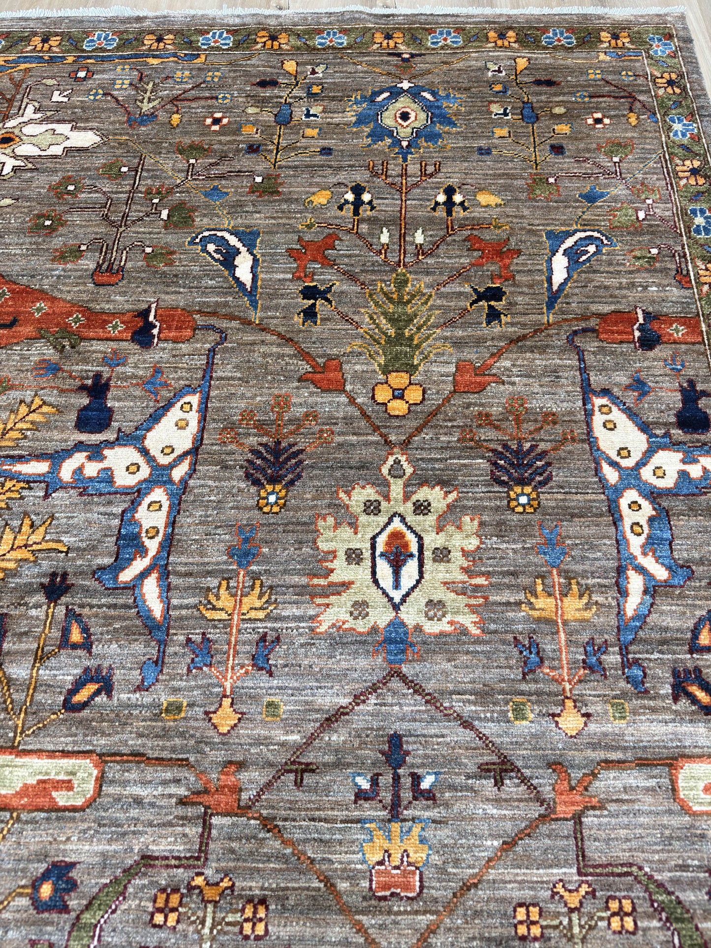 Transitional Bijar 8'11"x12'4"