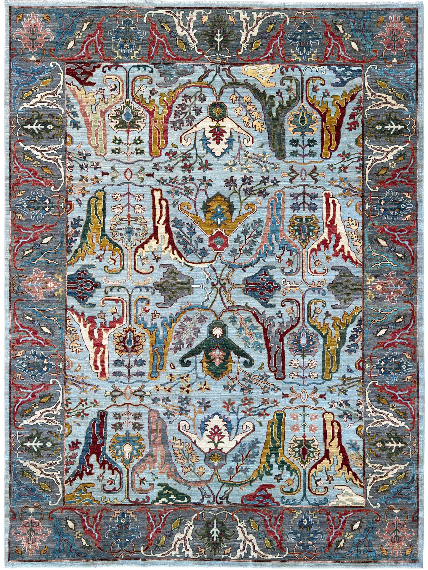 Transitional Bijar 9'1"x12'0"