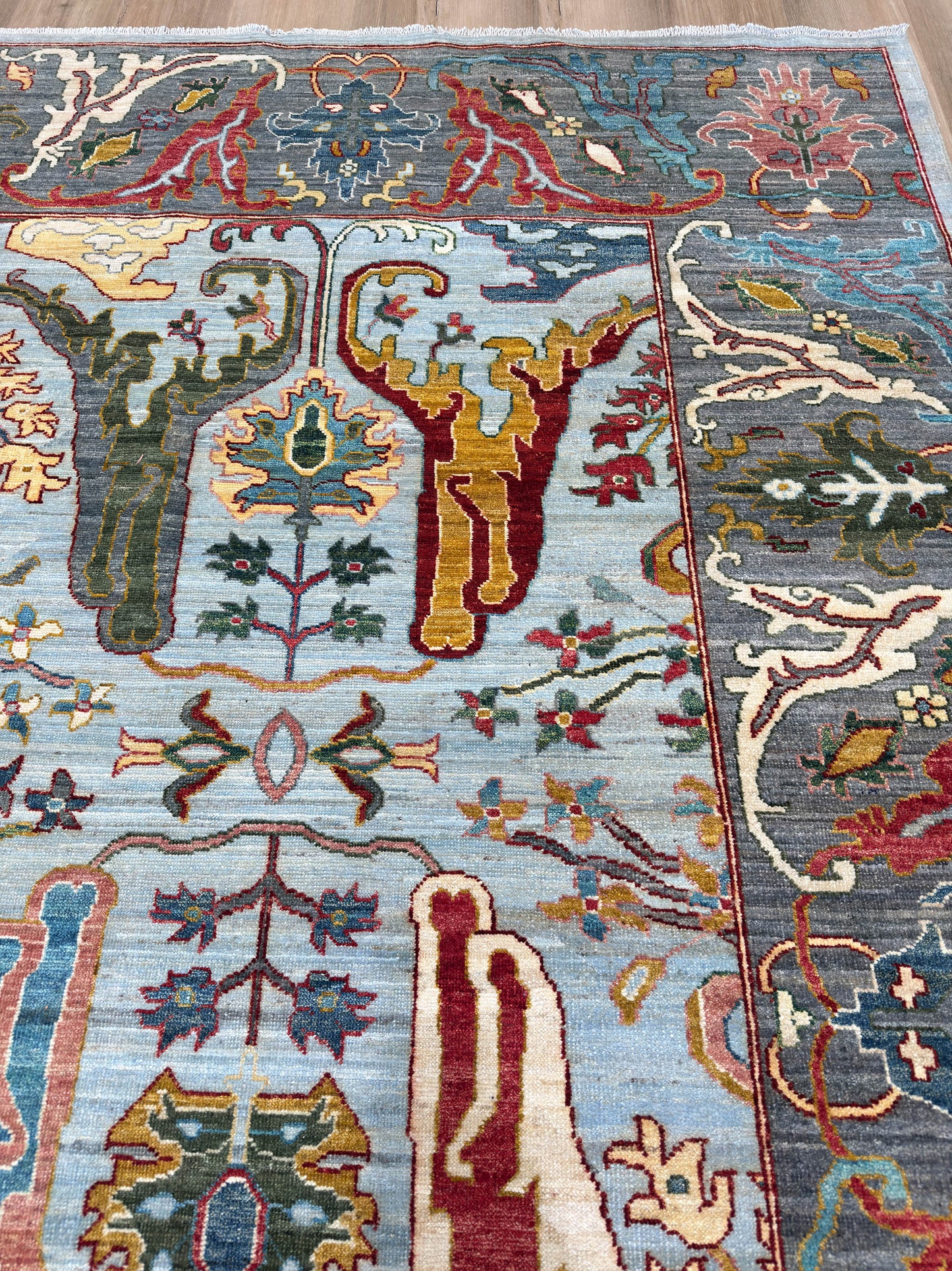 Transitional Bijar 9'1"x12'0"