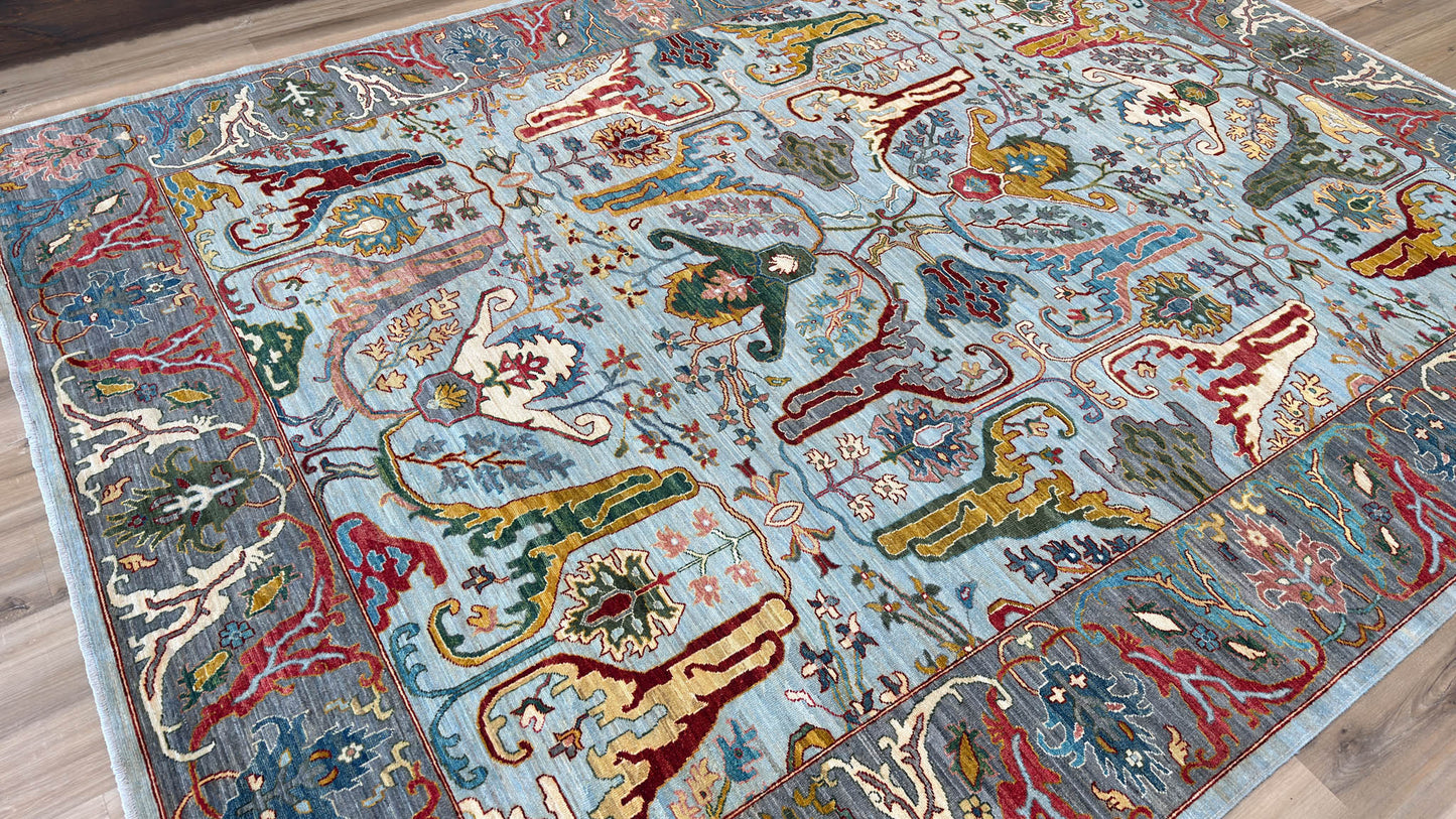 Transitional Bijar 9'1"x12'0"