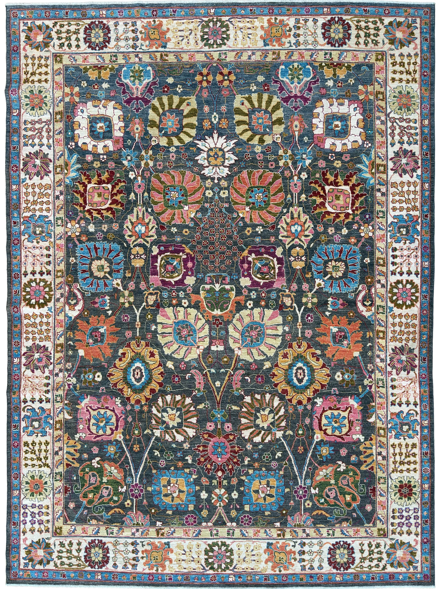 Vintage Look Tabriz 9'2"x11'11"