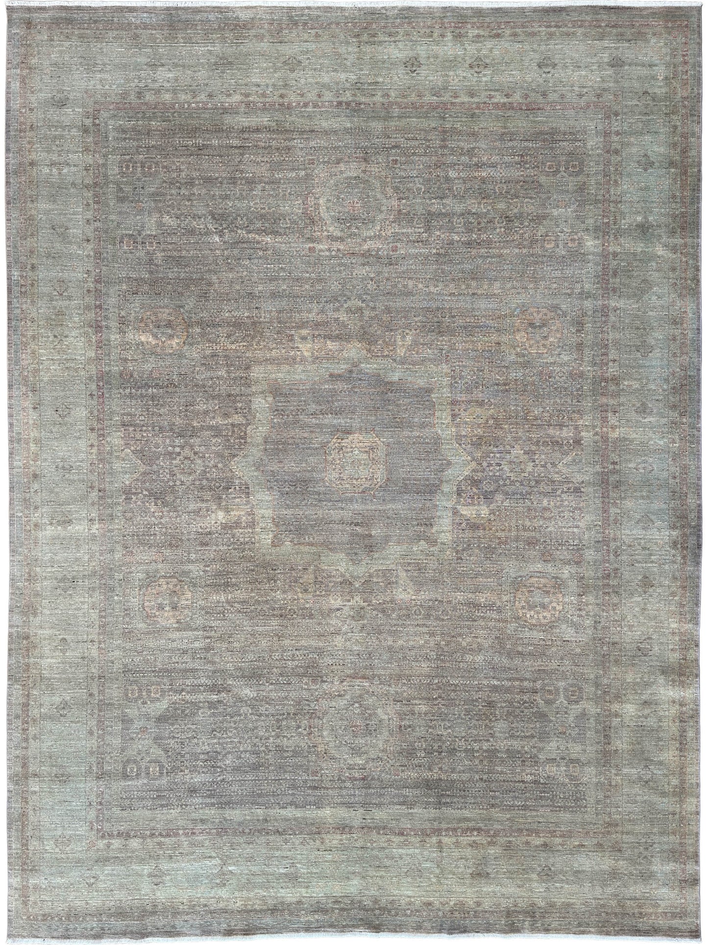 Vintage Look Mamluk 9'3"x11'10"