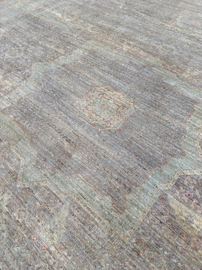 Vintage Look Mamluk 9'3"x11'10"