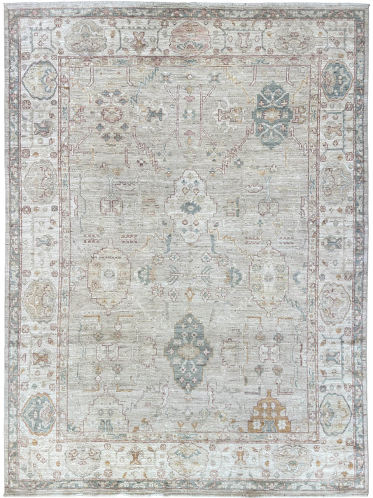 Floral Oushak 8'11"x11'11"