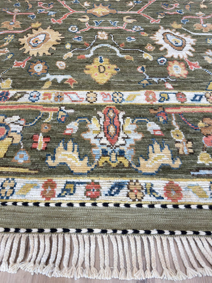 Moroccan Oushak 9'9"x12'8"