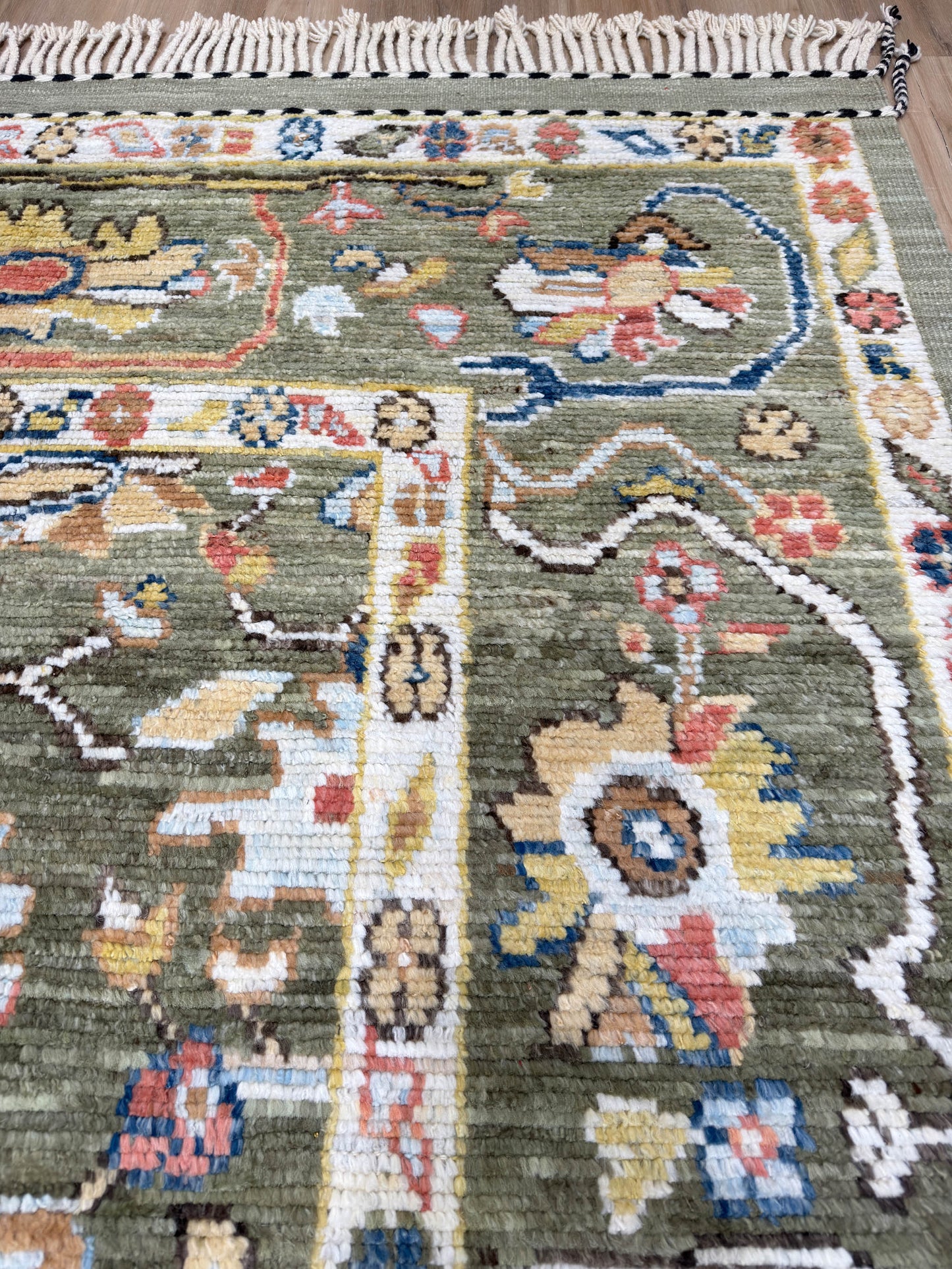 Moroccan Oushak 9'9"x12'8"