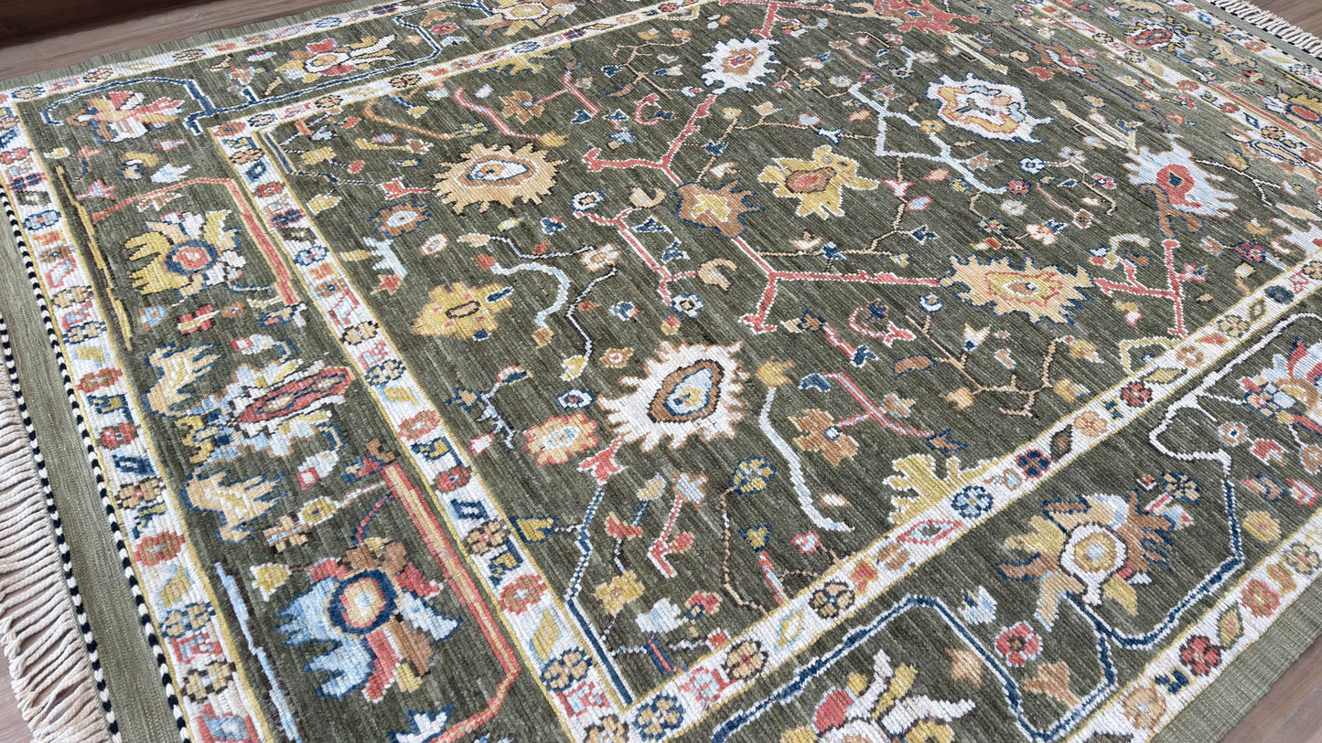 Moroccan Oushak 9'9"x12'8"