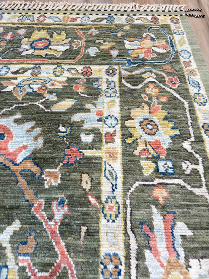 Moroccan Oushak 10'10"x14'10"