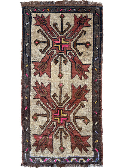Turkish Vintage 1'10"x3'5"