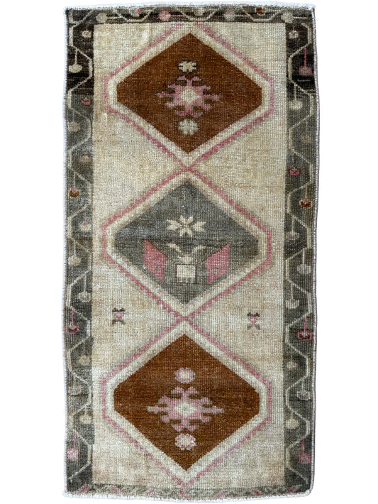 Turkish Vintage 1'11"x3'6"