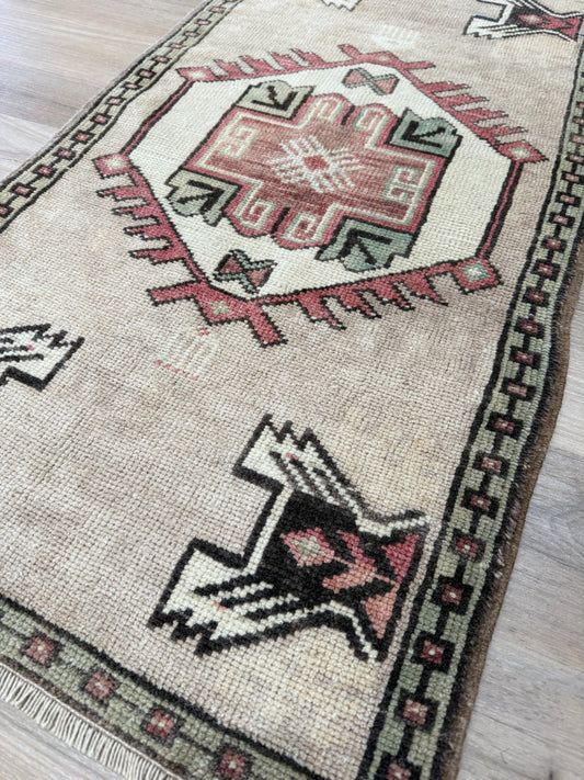 Turkish Vintage 1'10"x3'6"