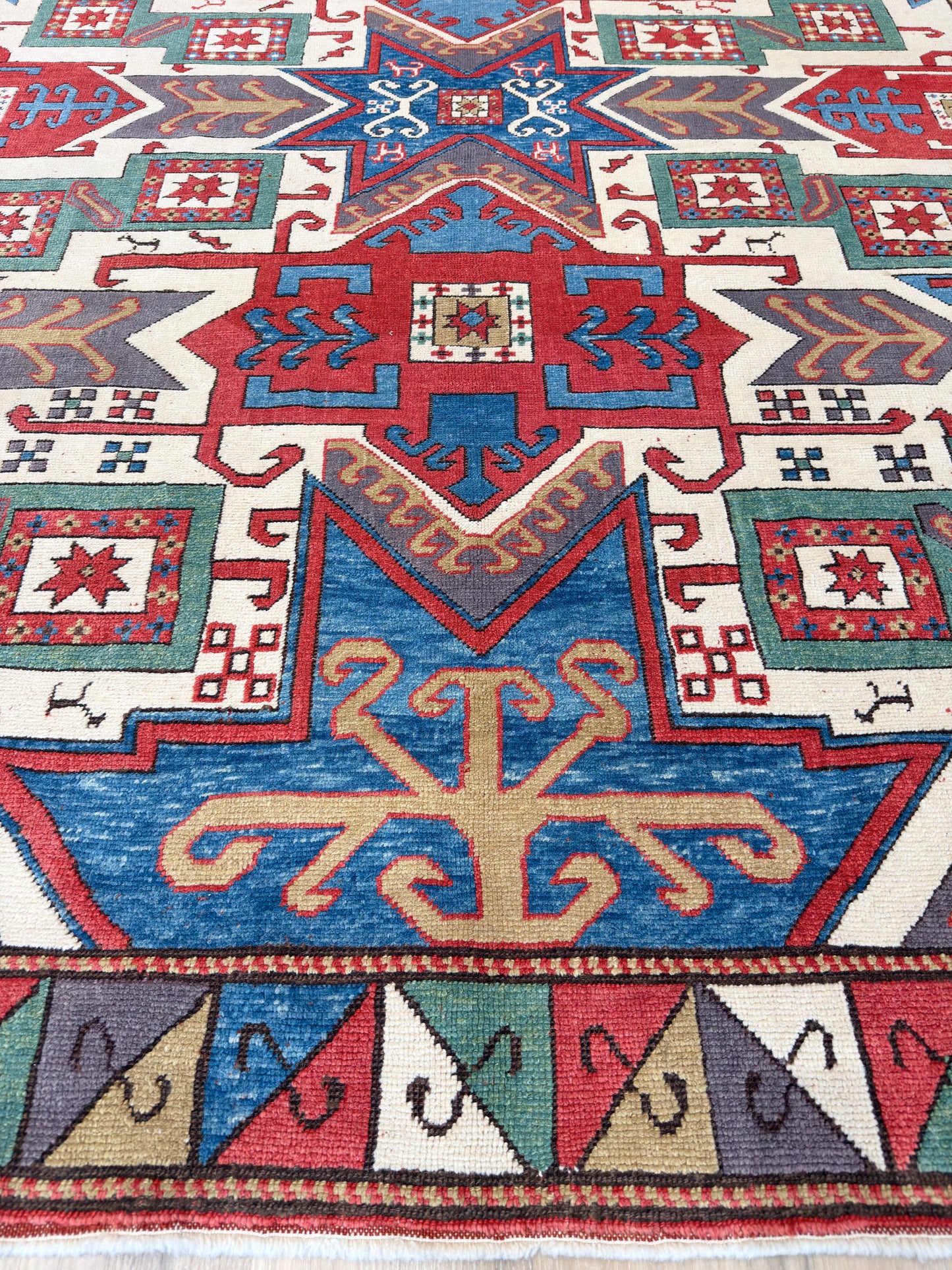 Turkish Kazak 6'4"x8'3"