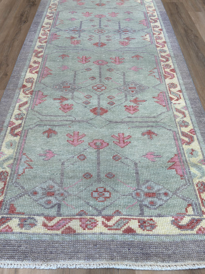 Turkish Oushak 3'1"x13'9"