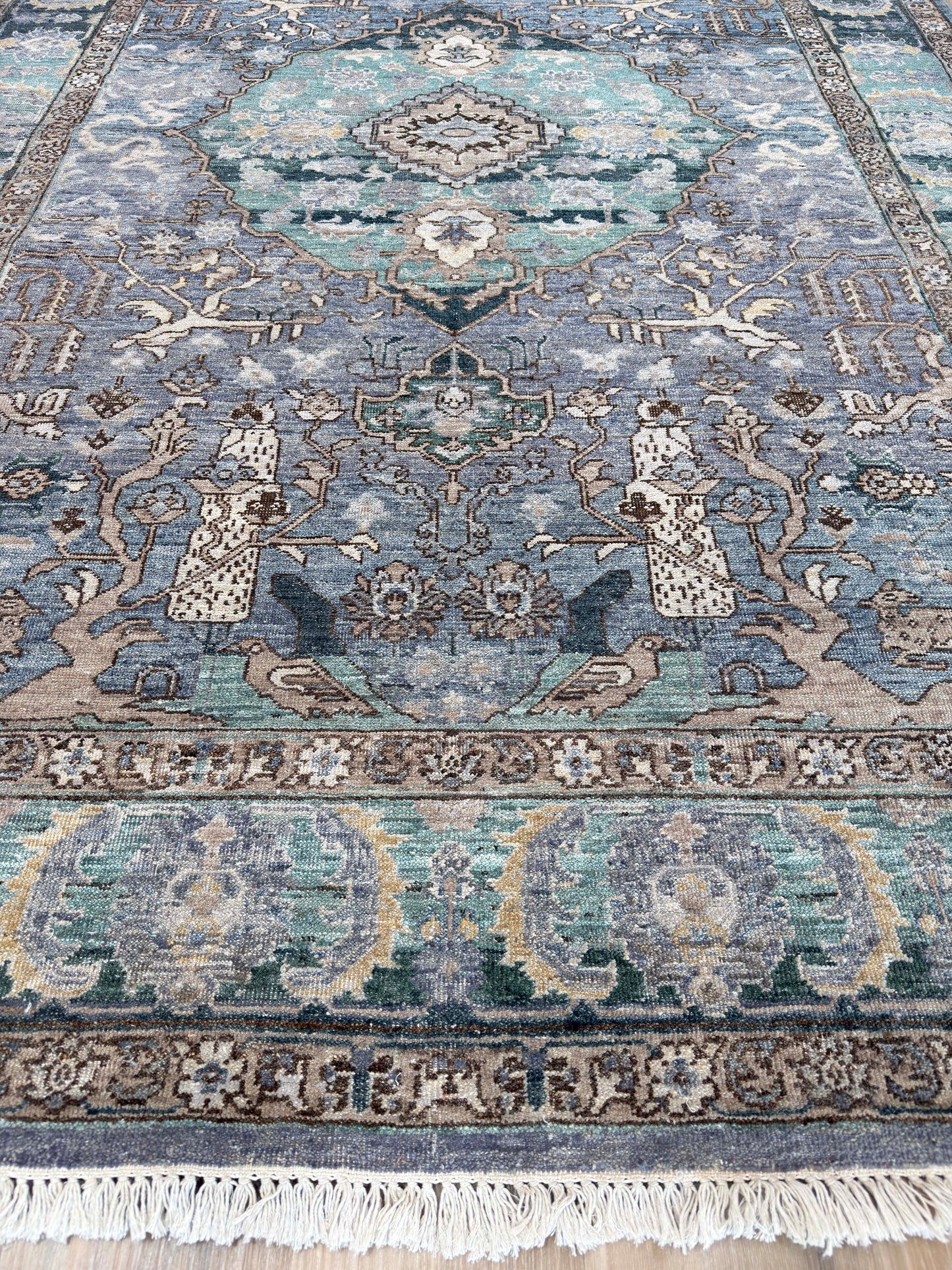 Vintage Look Tabriz 6'1"x9'0"