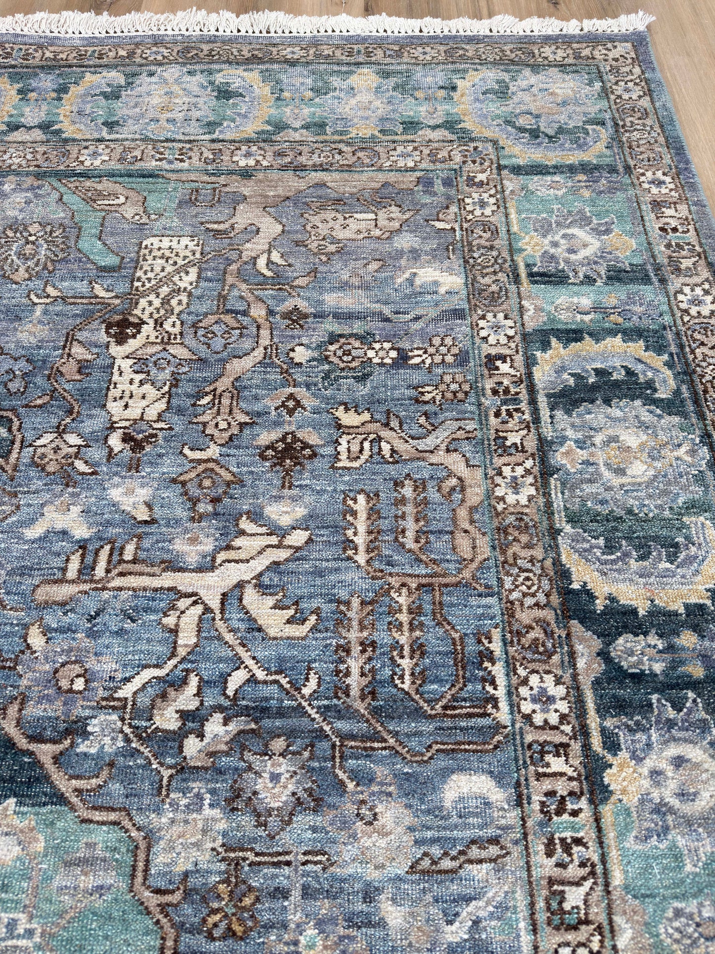 Vintage Look Tabriz 6'1"x9'0"