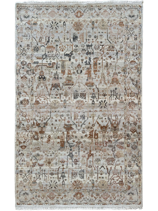 Vintage Look Bijar 5'1"x8'1"