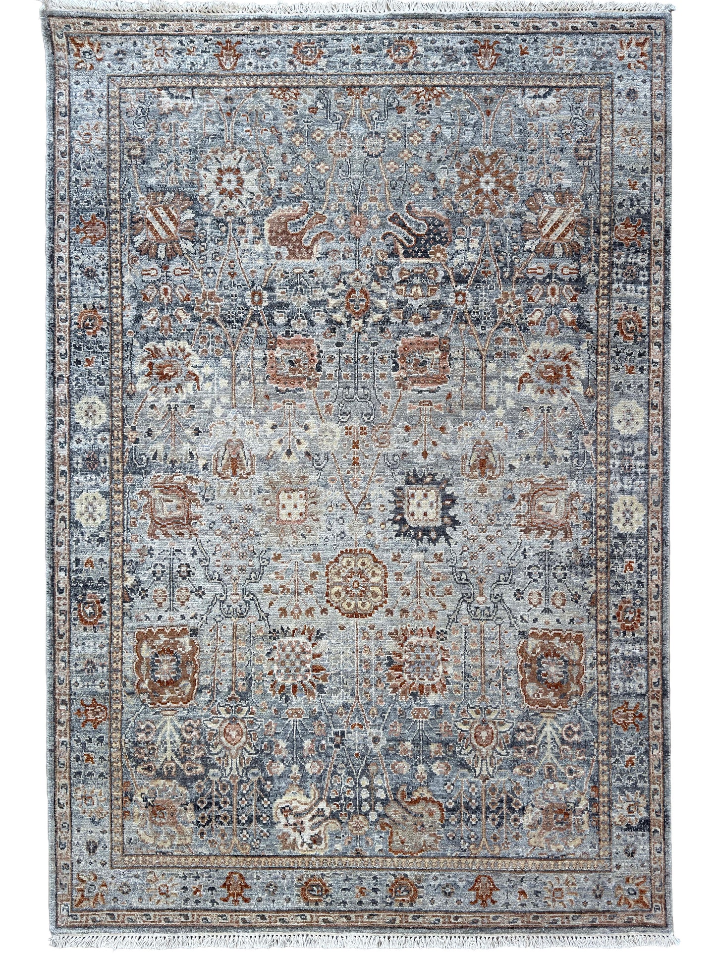 Vintage Look Tabriz 5'0"x6'11"