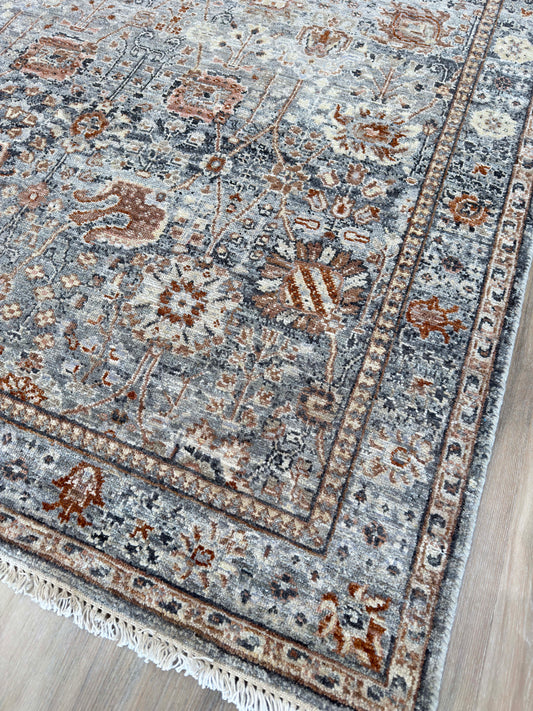 Vintage Look Tabriz 5'0"x6'11"