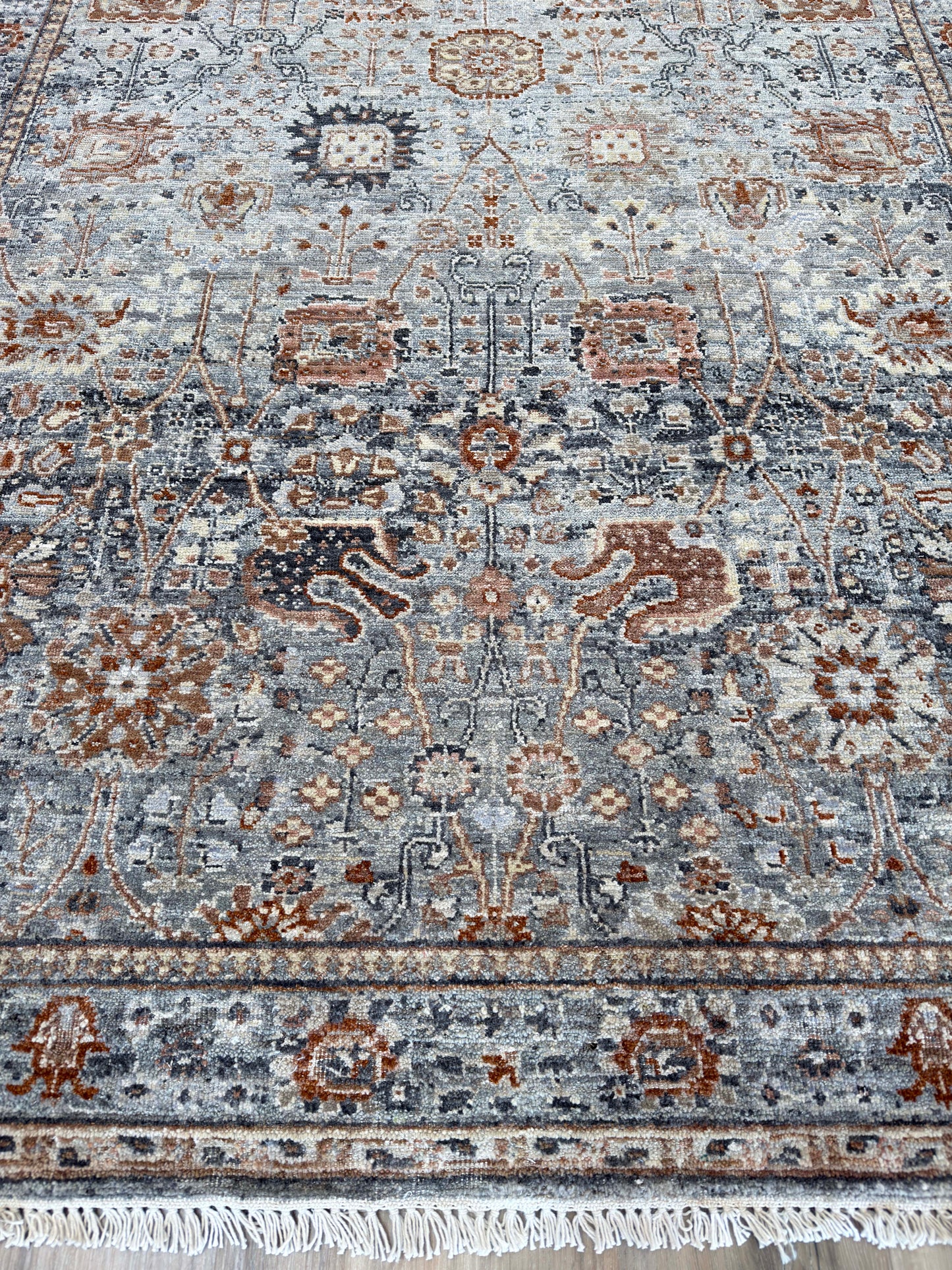 Vintage Look Tabriz 5'0"x6'11"