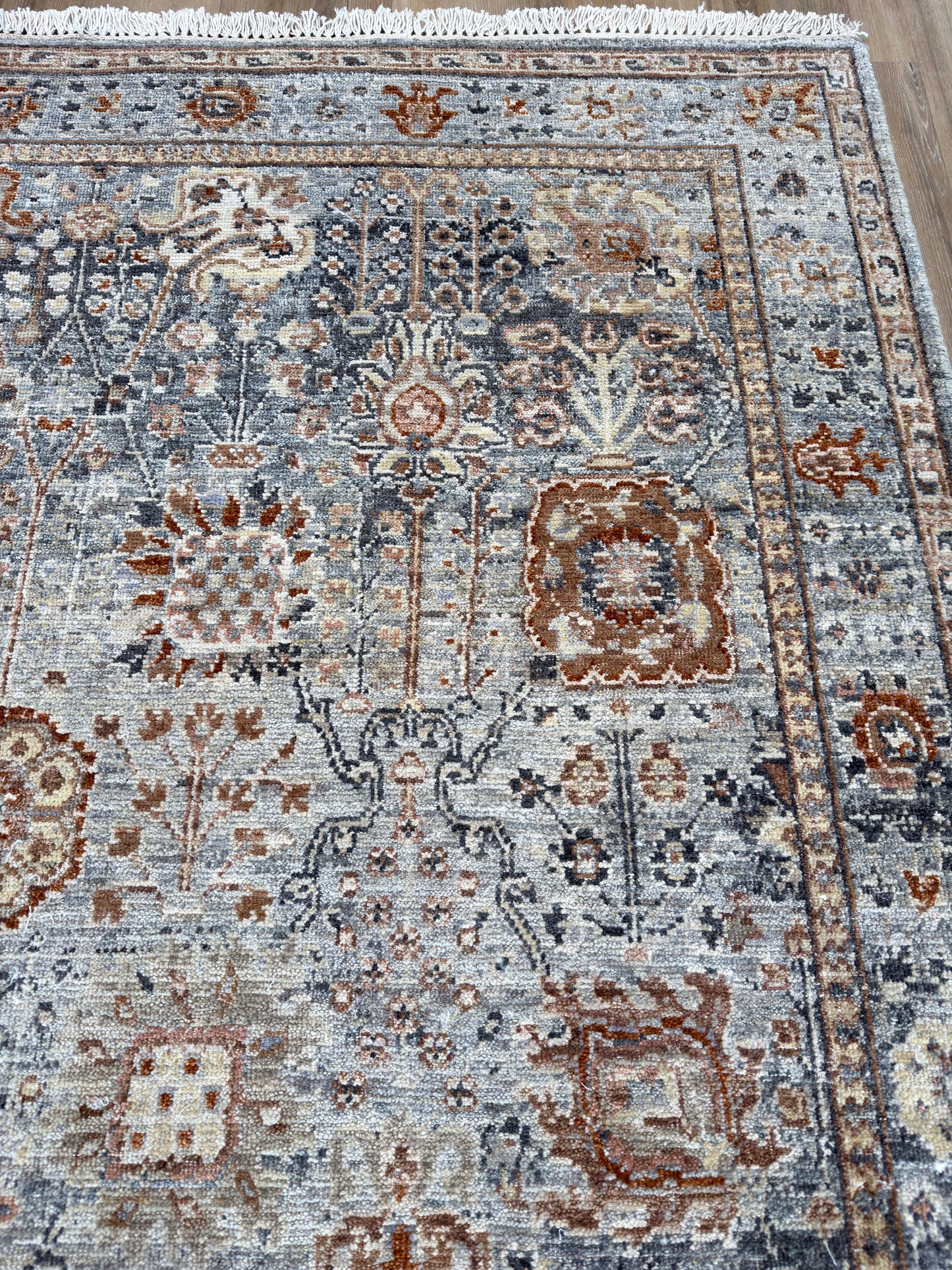 Vintage Look Tabriz 5'0"x6'11"