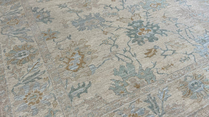 Floral Oushak 8'2"x9'7" - Wooden Looms Rug Gallery