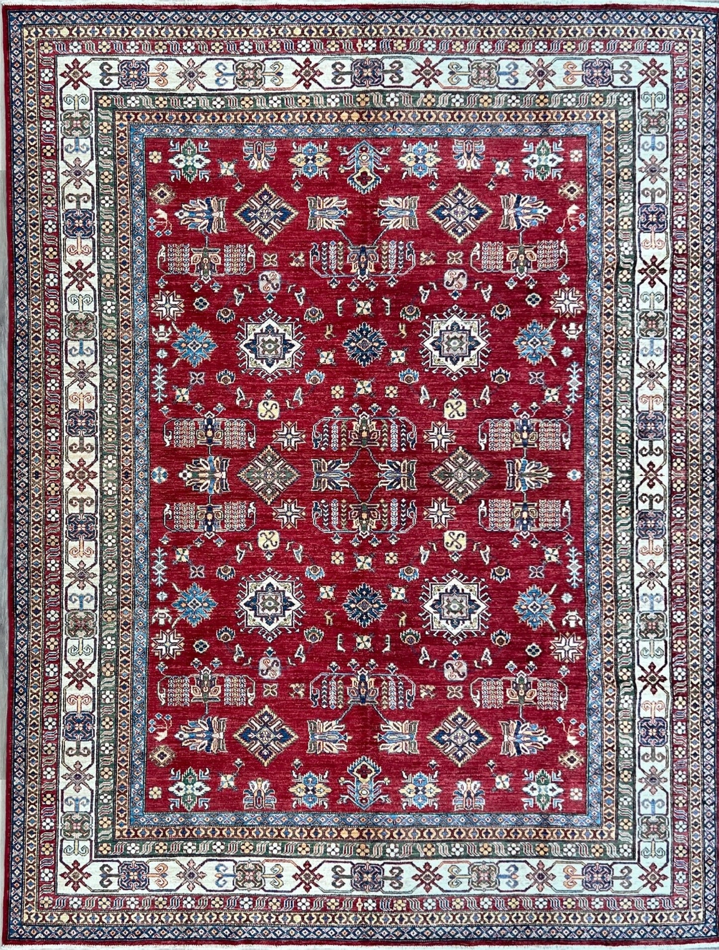 Transitional Kazak 7'9"x10'1" - Wooden Looms Rug Gallery